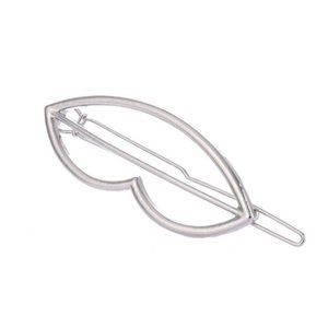 NEW Silver Lip Hair Clip